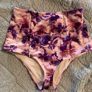 AMERICAN APPAREL high waisted bathing suit bottoms